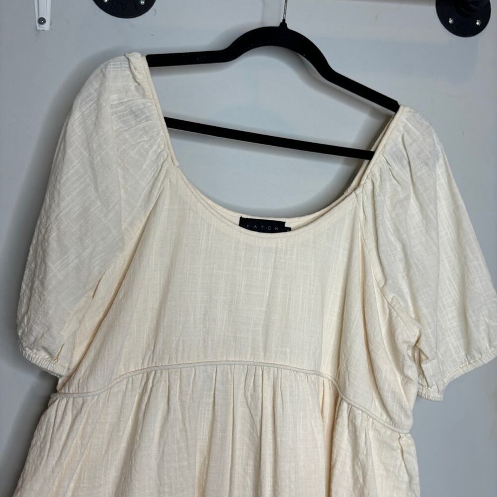 Hatch The Lola Mini Dress in Vanilla - Picture 4 of 10